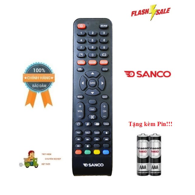 (Freeship)REMOTE ĐIỀU KHIỂN TV O SAN CO (bao đổi trả)