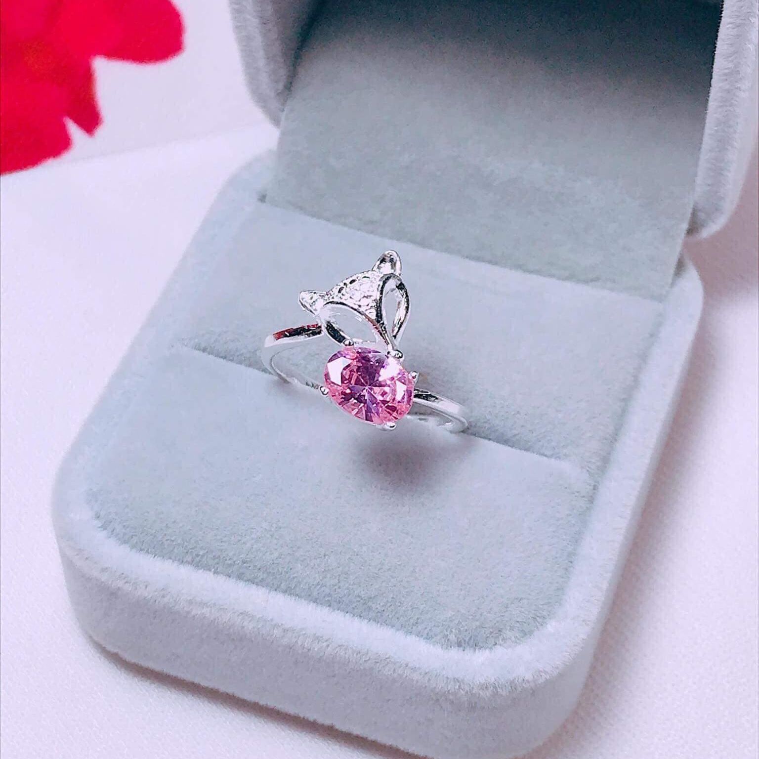 Nhẫn Hồ ly Bạc nữ