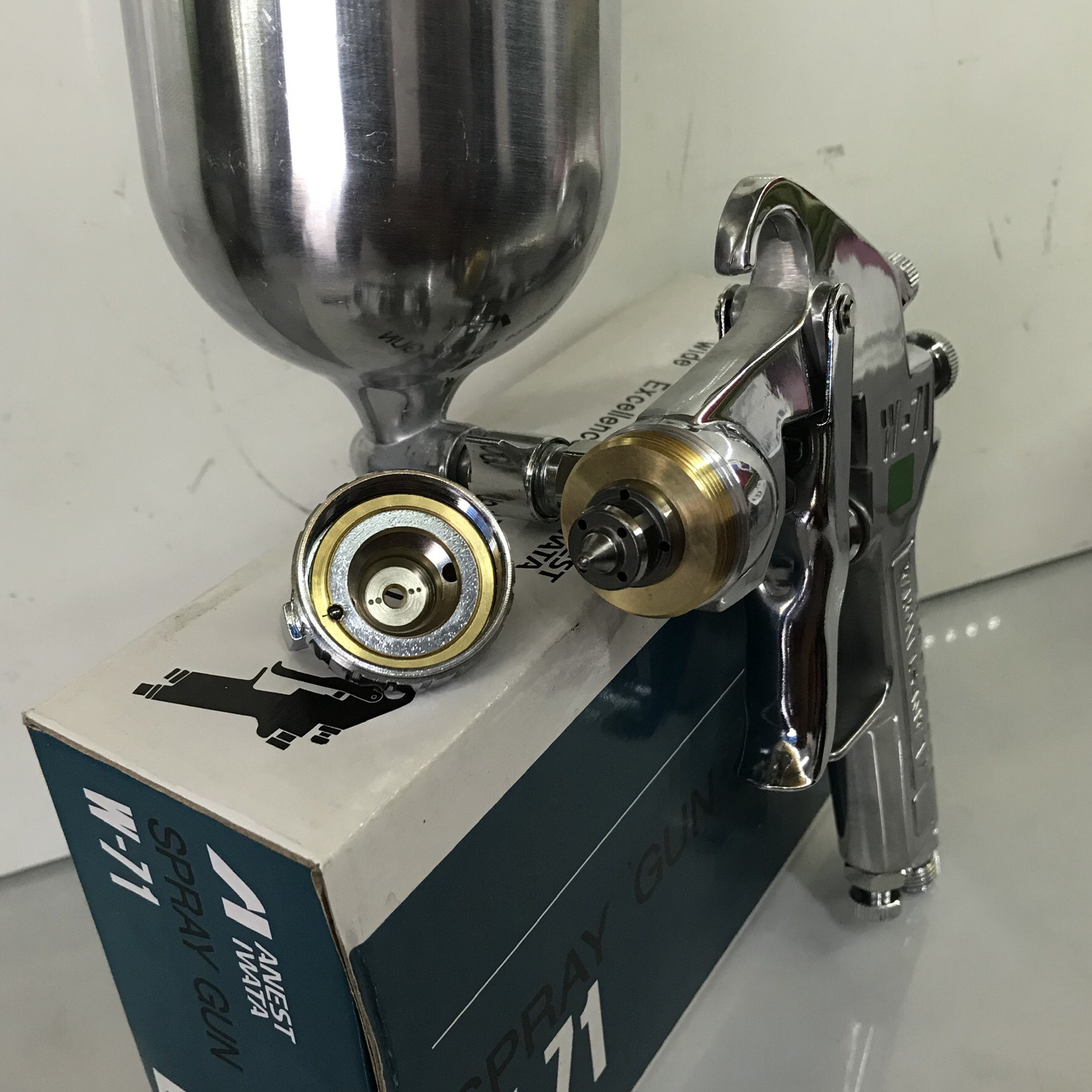 [HCM]Dụng Cụ Phun Sơn W71 Iwata Béc Phun 1.3mm