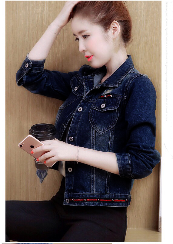 [HCM] ÁO KHOÁC JEANS NỮ PHỐI NÚT BEYEU1688 - BY1060