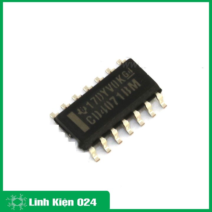 IC CD4071 DIP14 / SOP14 điện áp rộng