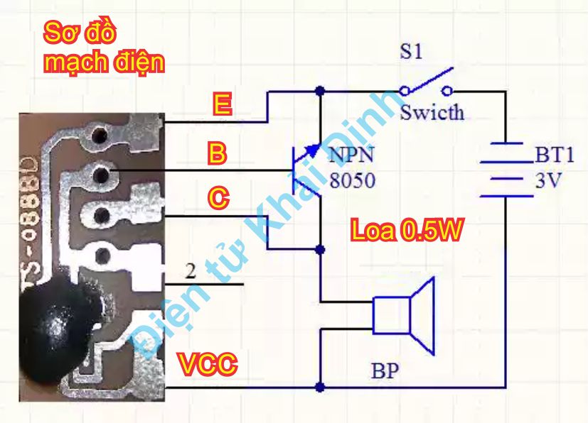 5 cái Module mạch Phát Nhạc chuông cửa Ding-Dong HS-088 PX088A kde2729