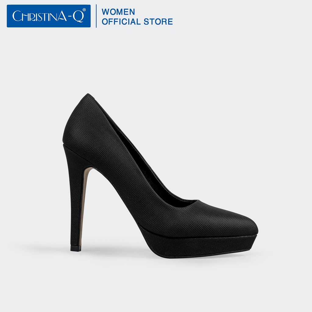 Giày nữ cao gót bít mũi nhọn christina-q gbn319