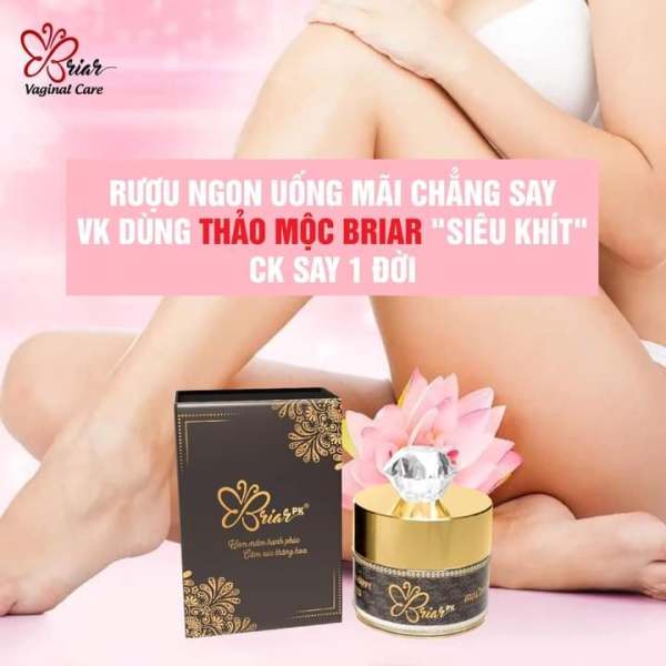 Viên đặt thảo mộc Briar - Se Khít - Tr.ị Viêm PK viên nhỏ tự tan dễ dàng sử dụng không kích ứng (che tên sản phẩm) giá rẻ