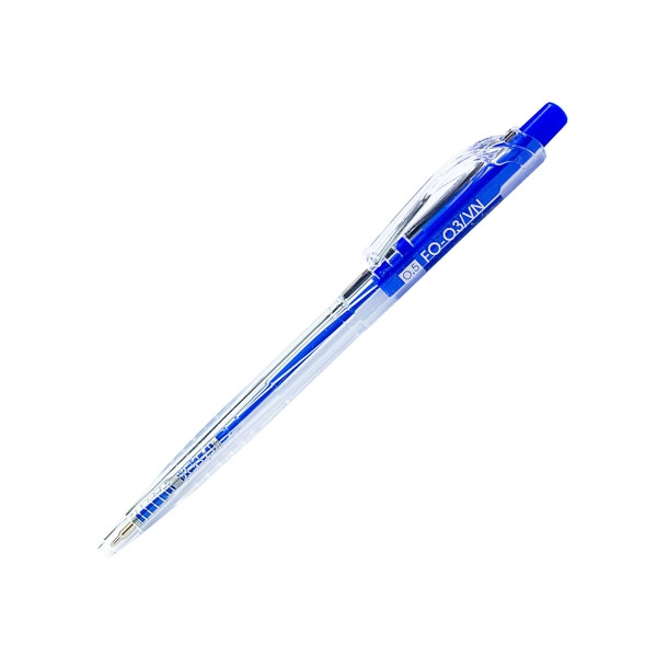 Bút bi flexoffice fo-03/vn - mực xanh