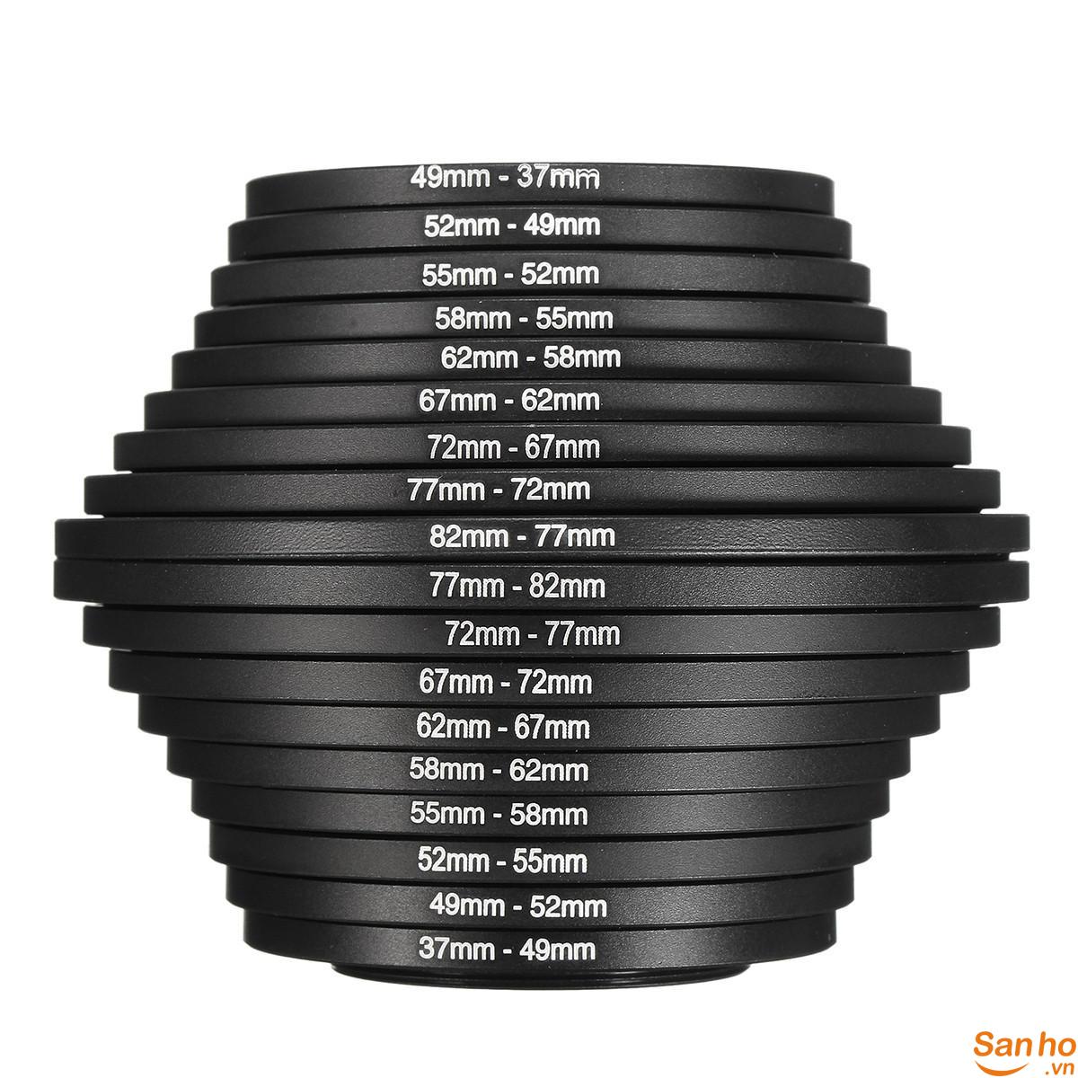 Nắp lens Canon các kích thước
