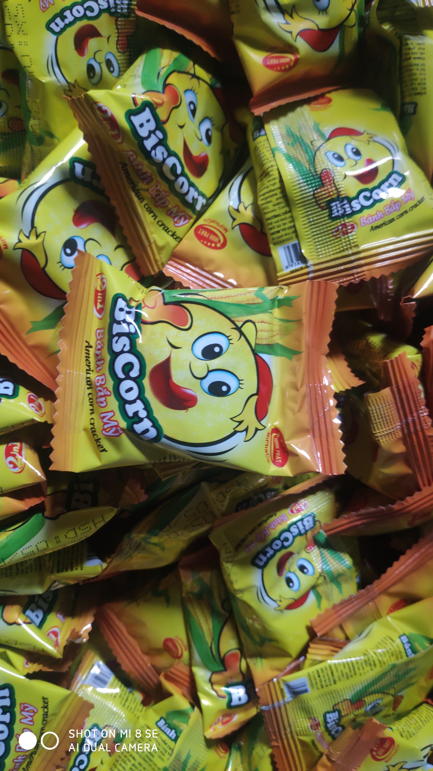 Bánh Quy Bắp Mỹ Minh Phát Biscorn