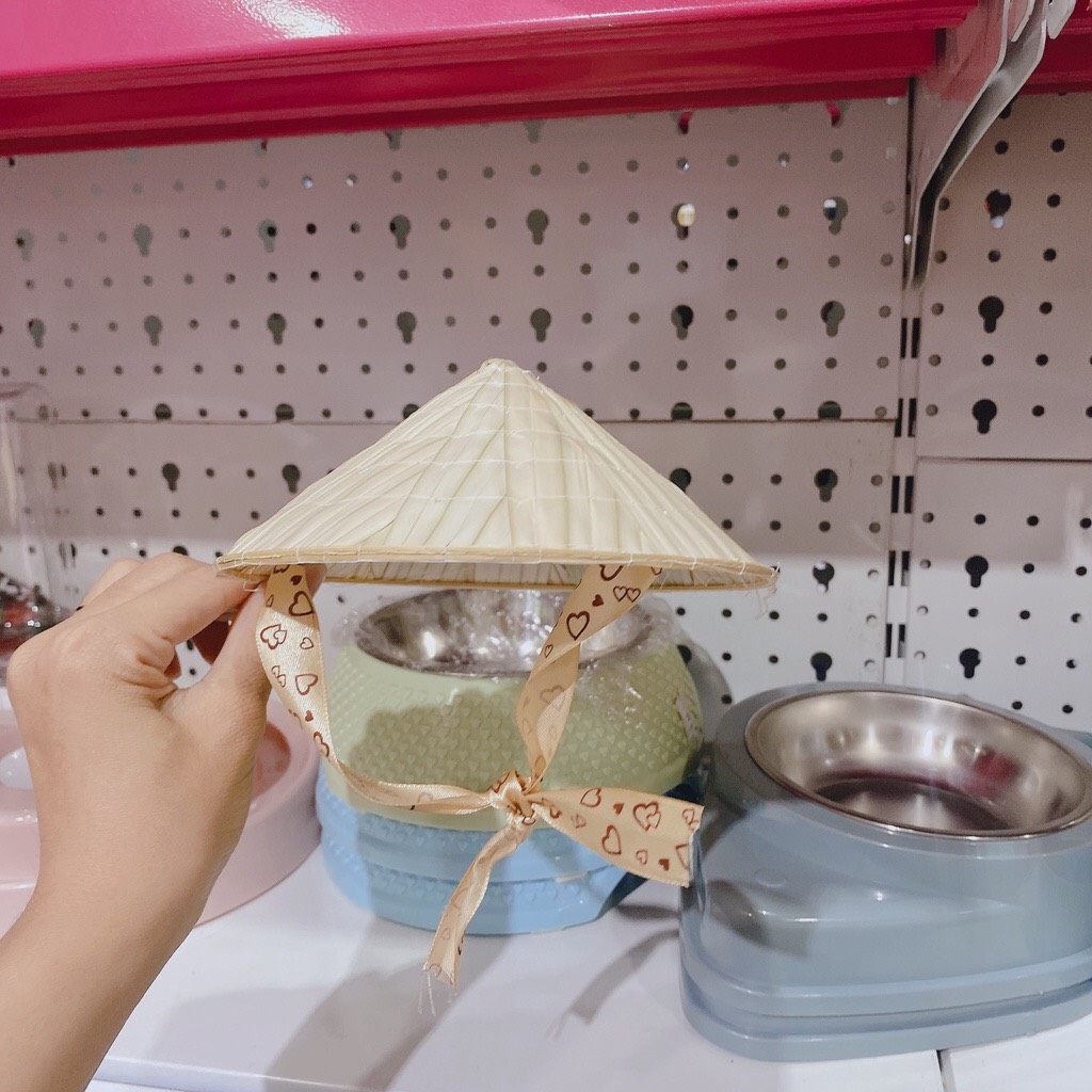 Nón Lá Cho Thú Cưng Chó Mèo