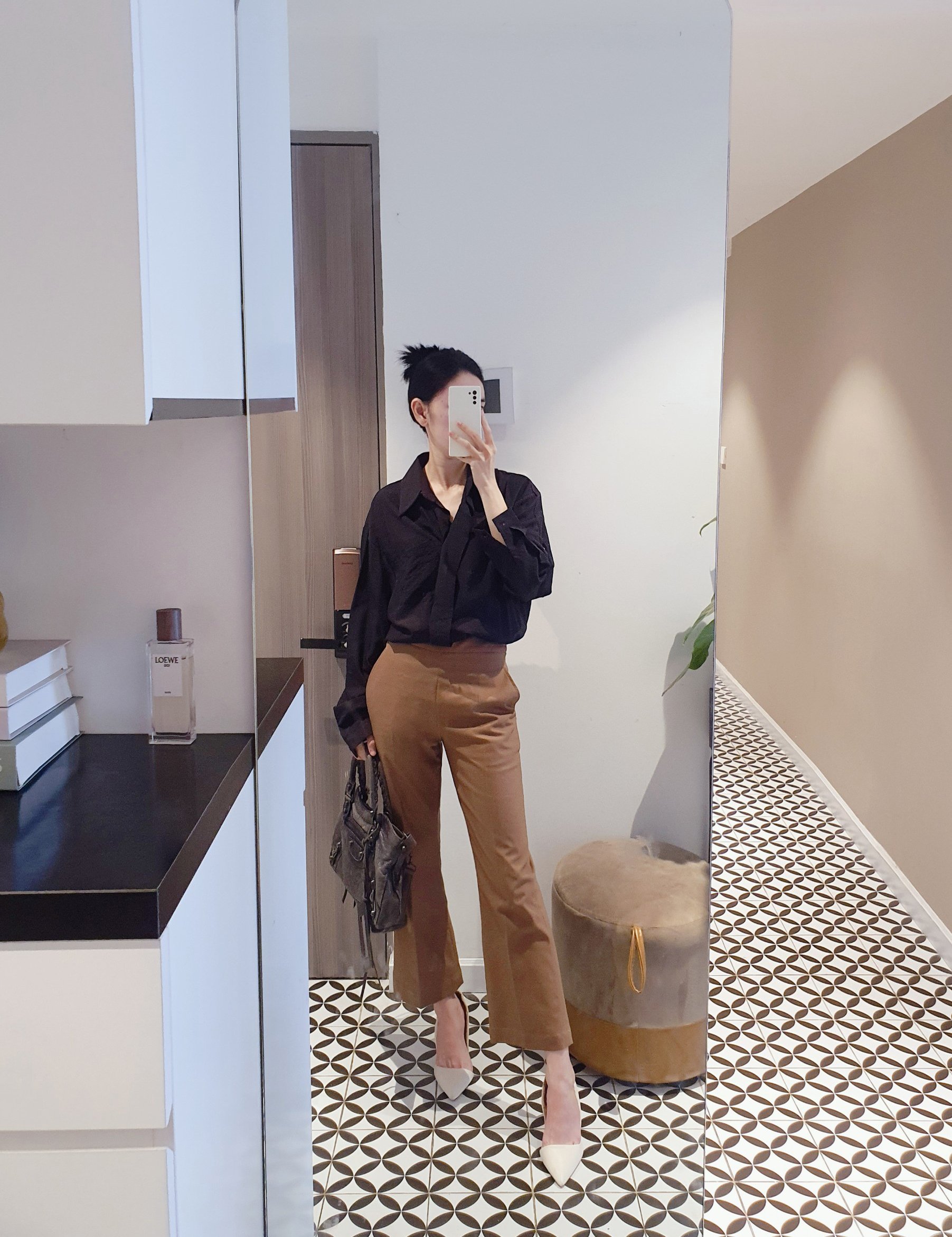 Quần tây phom lửng ống loe AfterBefore