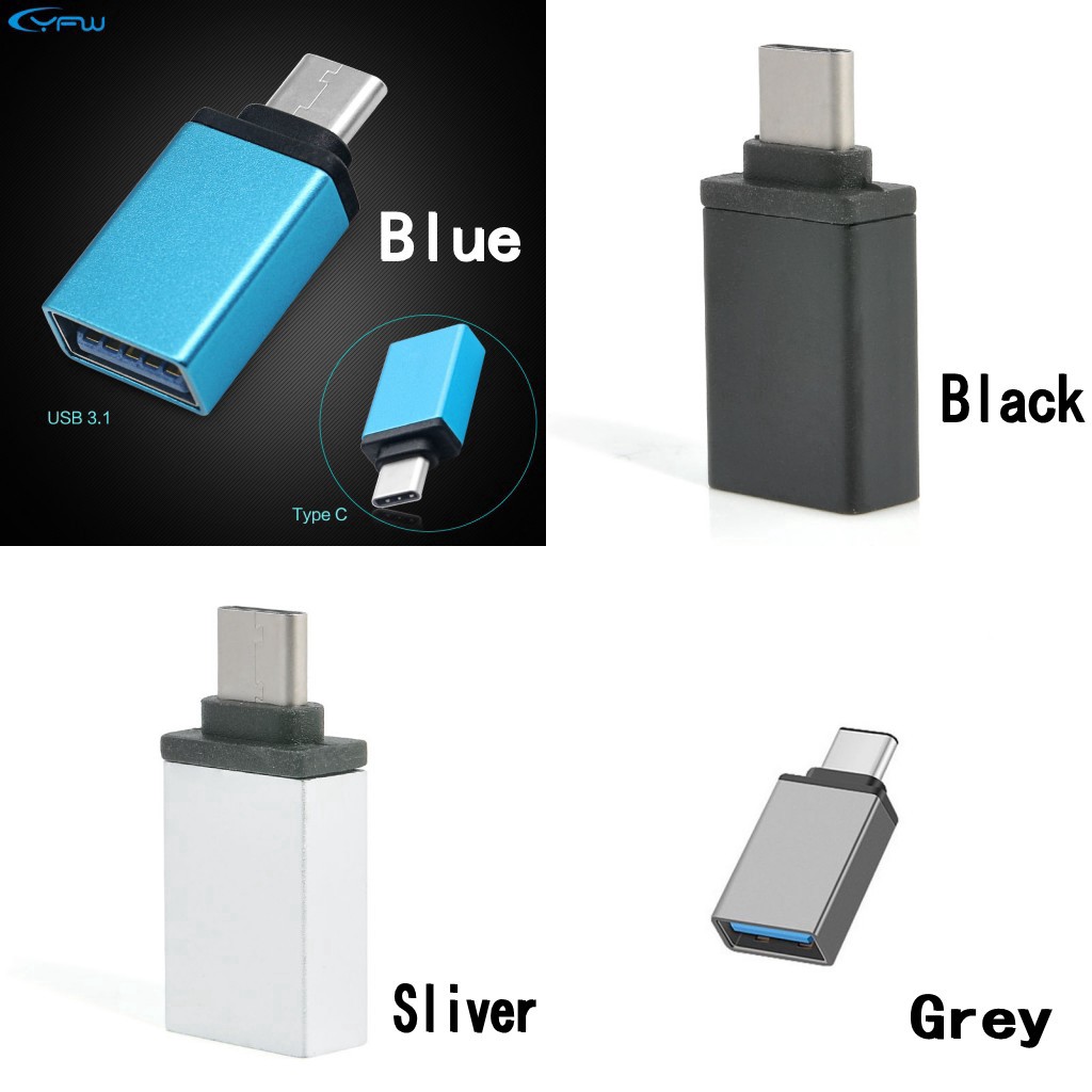 Adapter Chuyển Đổi USB-C Type-C Sang USB (Loại Đẹp) - OTG030