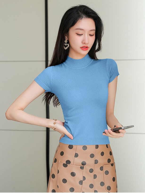 Áo len nữ, áo len ngắn tay nữ Al28