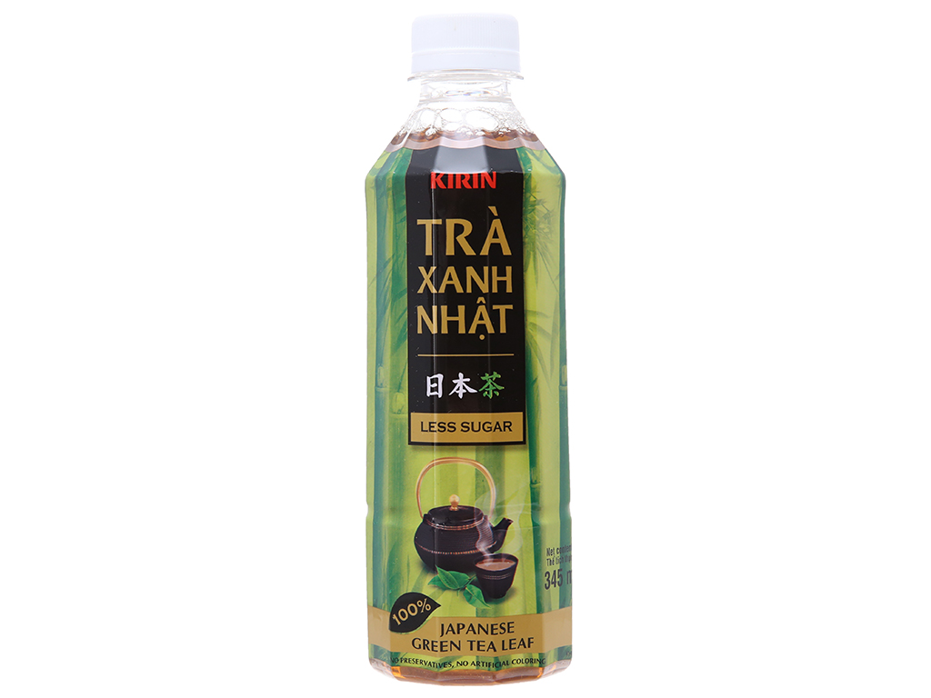 [HCM]Thùng 24 chai Trà xanh Nhật Kirin Ít đường 345ml
