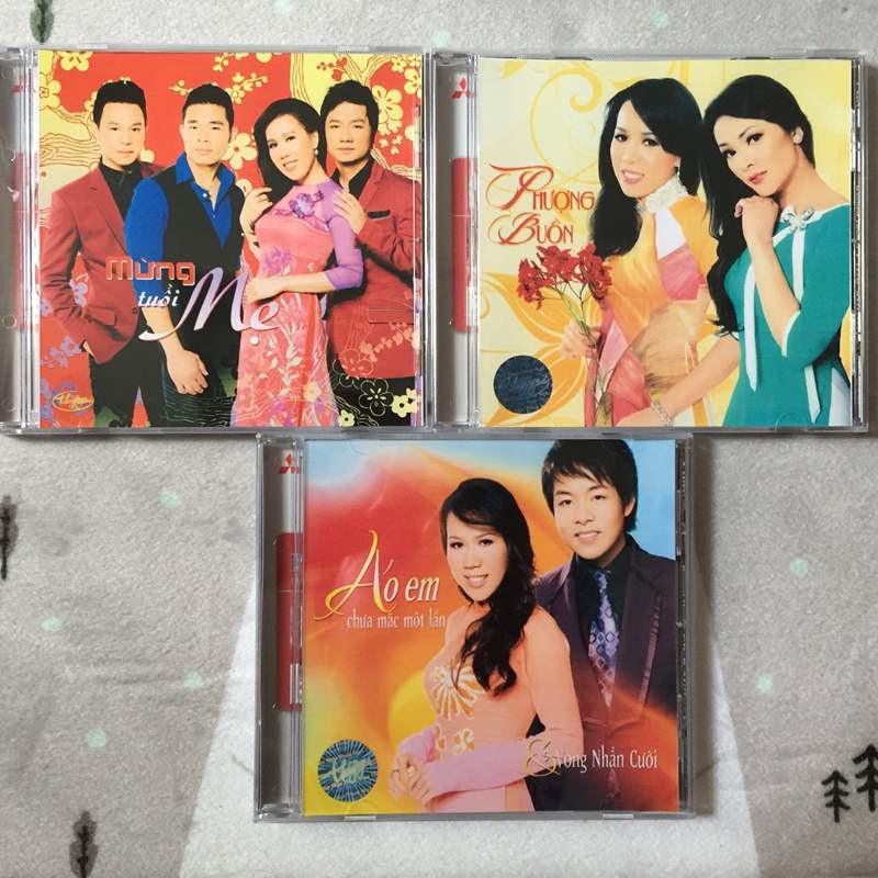 Combo 3 CD ca nhạc Trung Tâm Thúy Nga