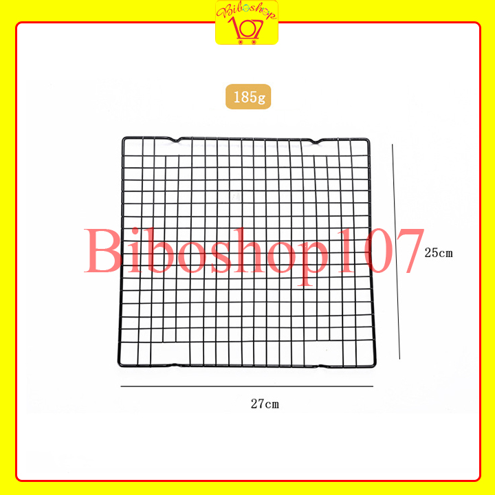 Kệ rack phơi bánh 1 tầng cỡ nhỏ (25 x 27cm)