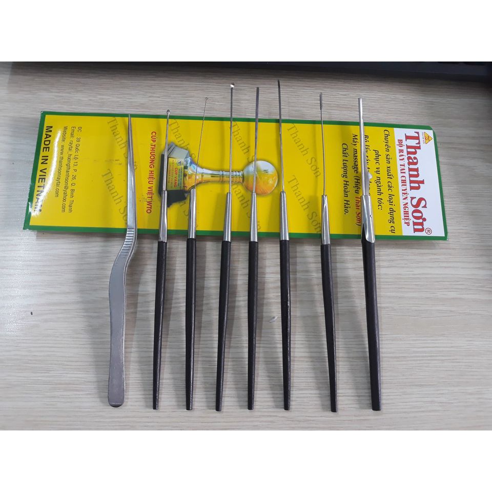 [HCM]Bộ lấy ráy tai Thanh Sơn 8 cây