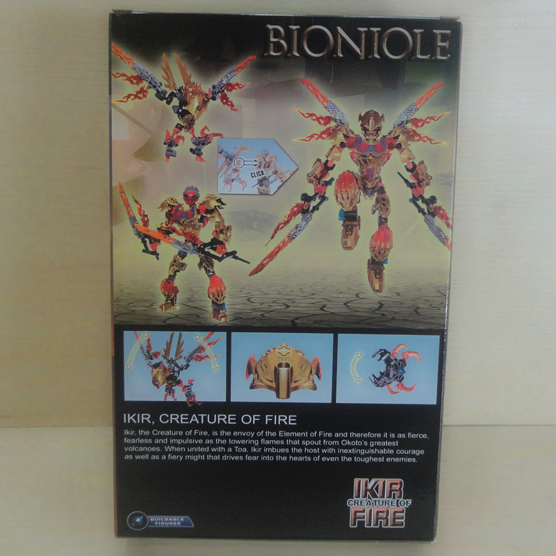 Mô hình lắp ráp Bionicle KSZ Ikir Creature of Fire 609-4