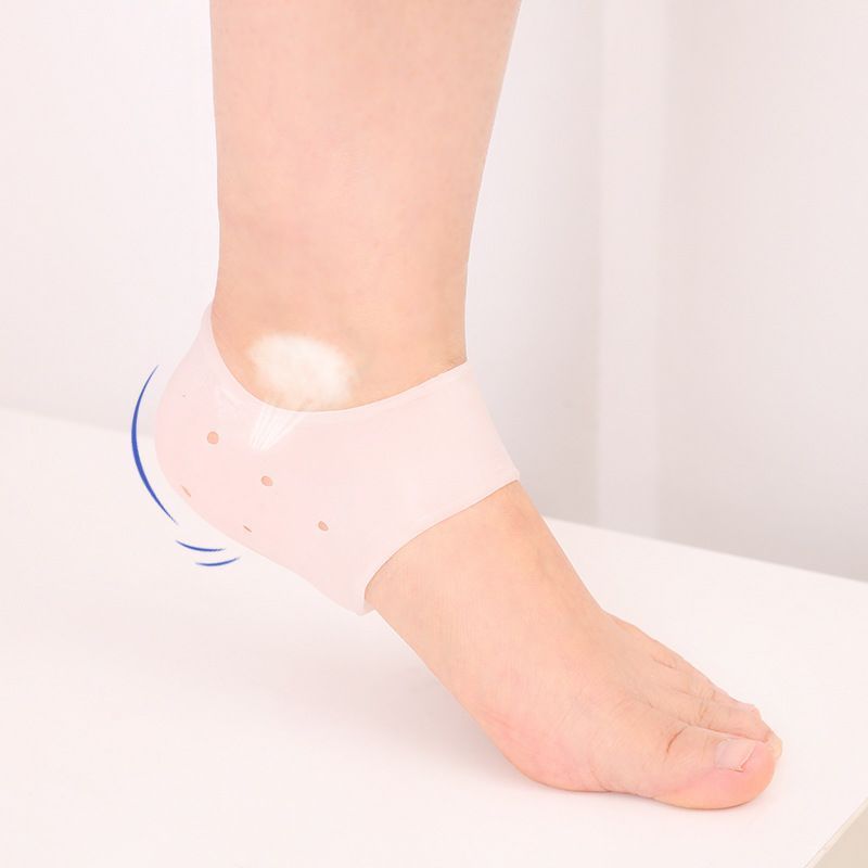 Bộ 2 Miếng Lót Silicon Bảo Vệ Gót Chân Giúp Thư Giãn Thoải Mái