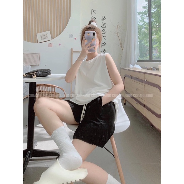 🔥Freeship🔥Áo trơn tanktop cá tính