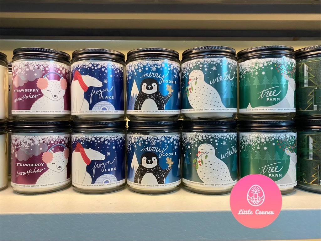 Nến thơm 1 bấc BATH AND BODY WORKS BBW 198g - Noel - Link 2