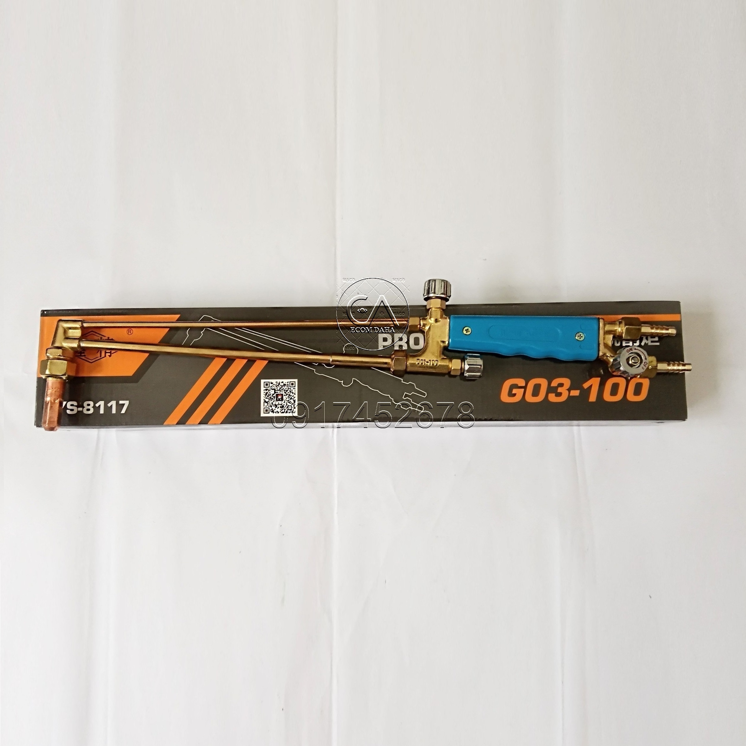 Tay cắt oxy gas G01-100 - Đèn cắt gió đá G03-100 ống đồng