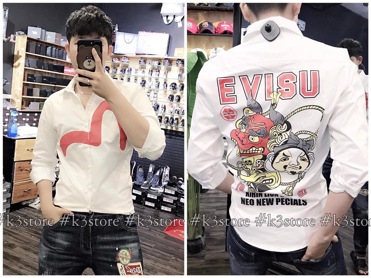 [HCM]ÁO SƠ MI NAM HỌA TIẾT " ENVISU" LẠ MẮT ĐỦ MẪU HỌA TIẾT BJ