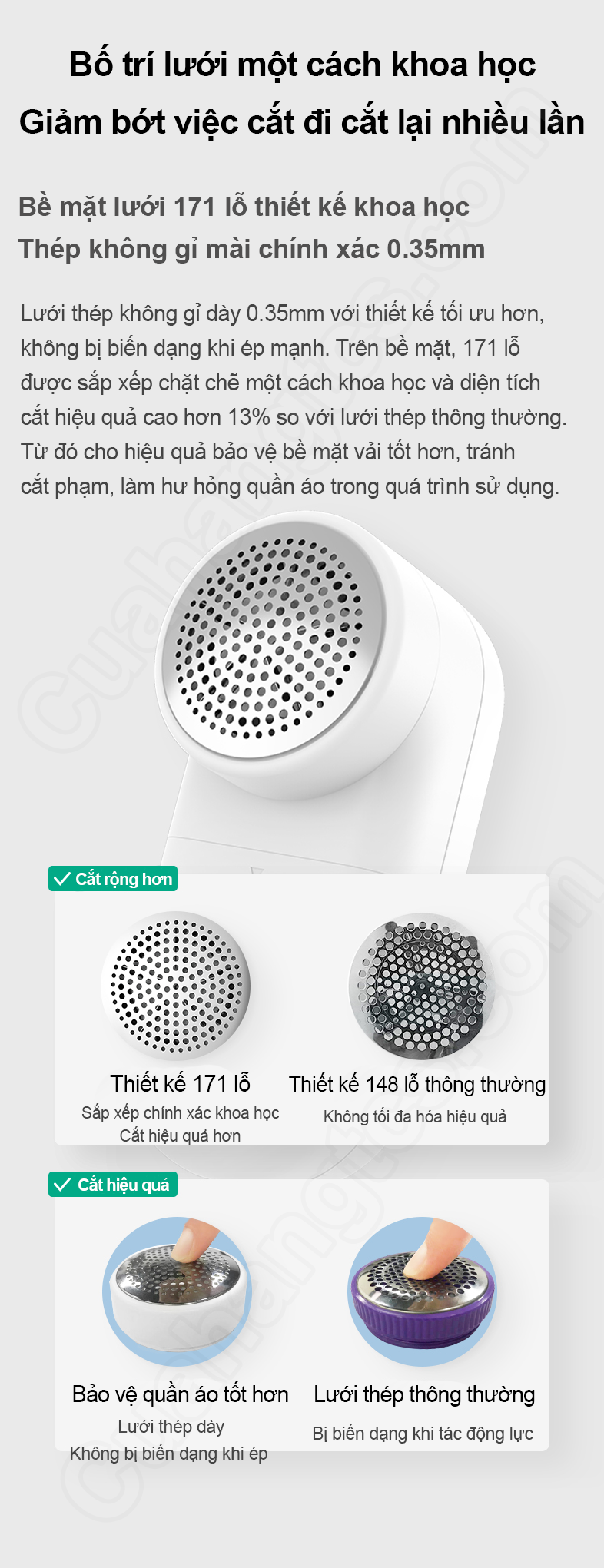 Máy cắt lông xù quần áo Mijia Xiaomi
