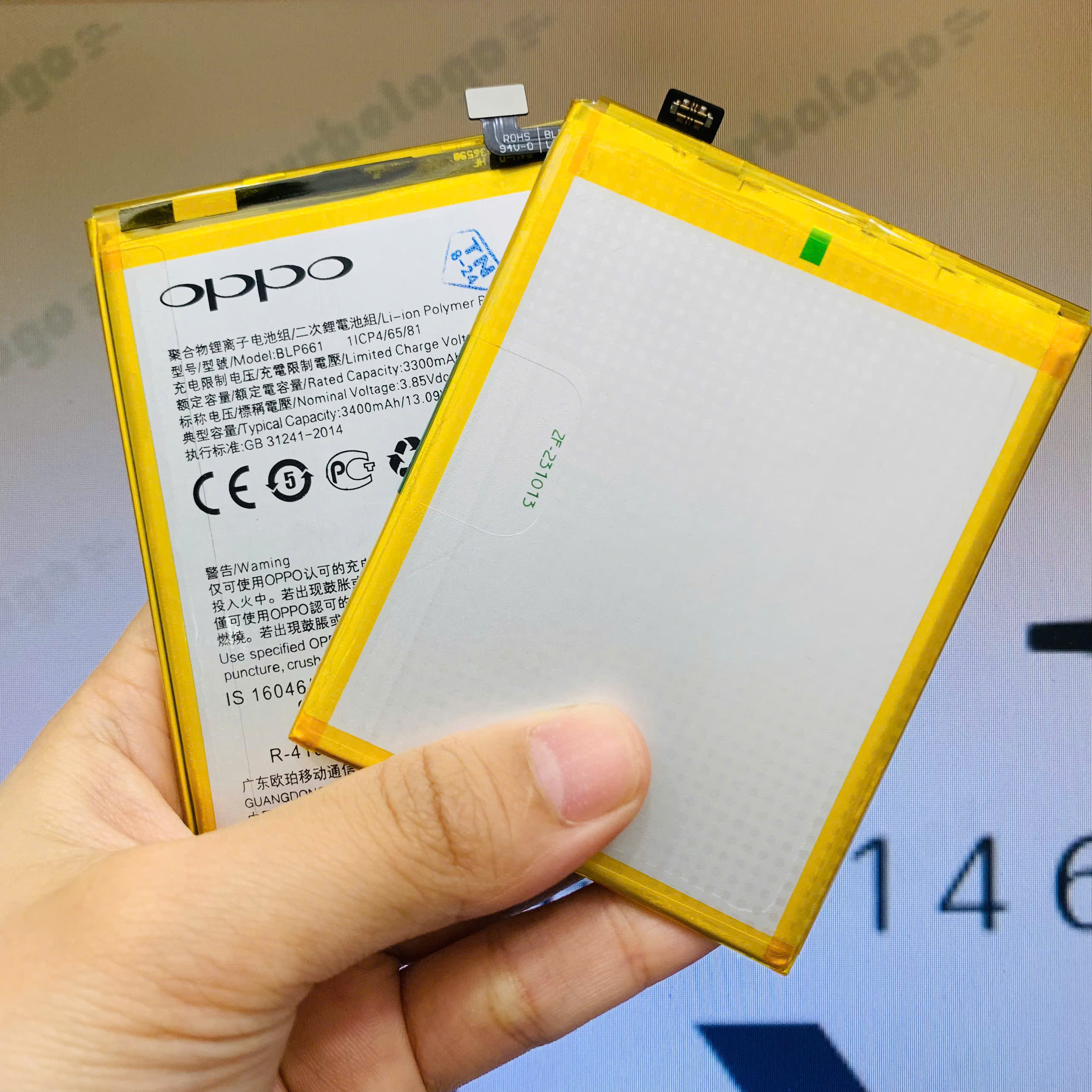 Pin Oppo A3 / F7 (BLP661) loại 1