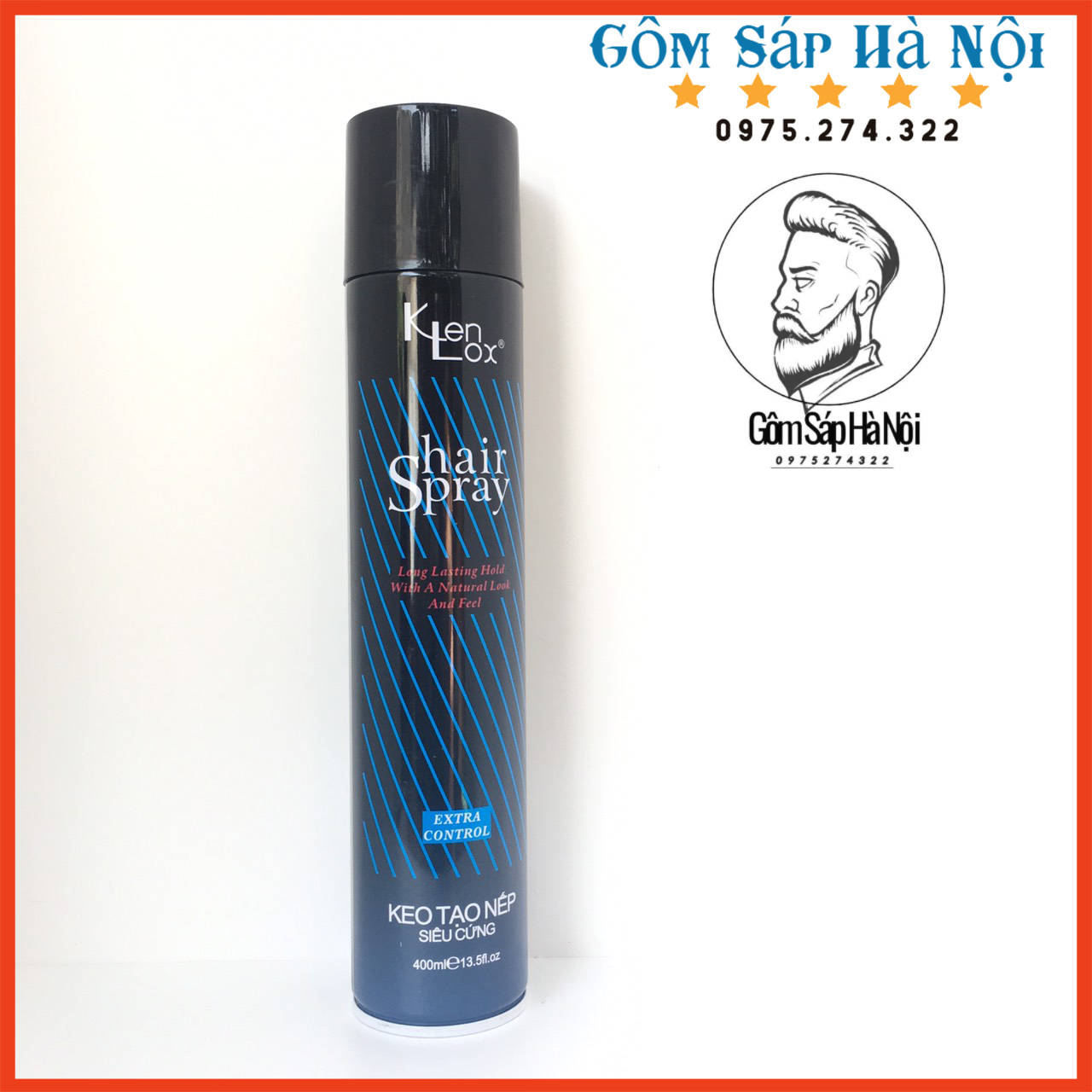 Gôm Xịt Tóc Kenlox Xanh Giữ Nếp Cực Tốt Mùi Thơm Nước Hoa