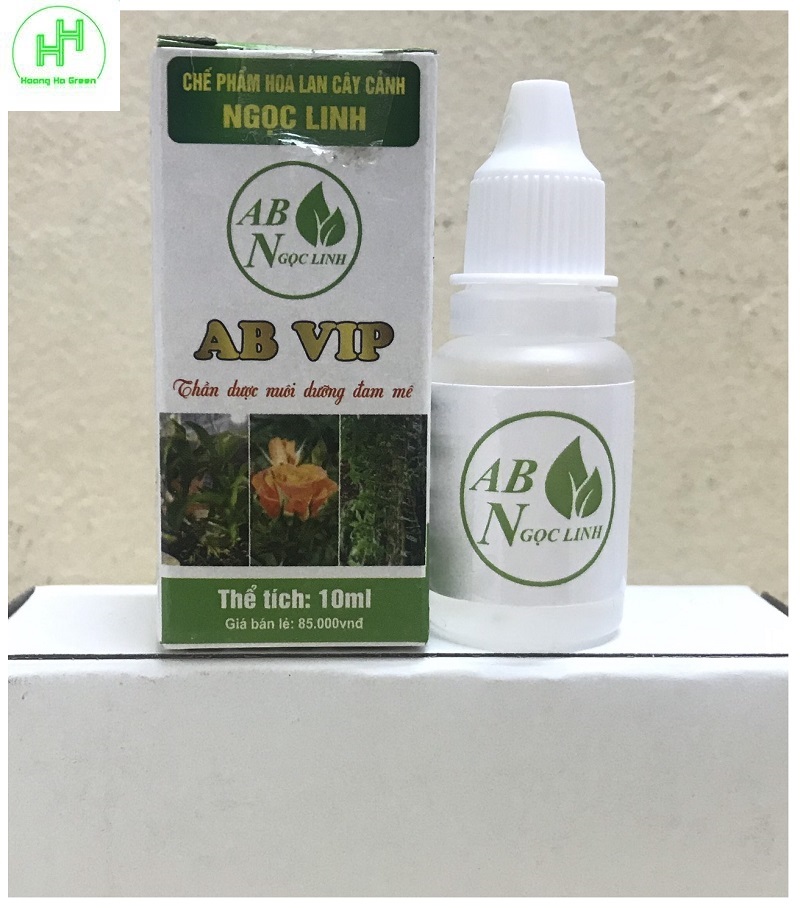 Chế Phân Hoa Lan Cây Cảnh AB VIP Ngọc Linh, Thúc Đẩy Sự Phát Triển Tế Bào, Chai 10ml