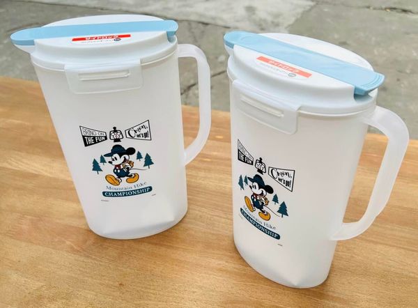 Bình nước nắp bật Asvel 2L nhựa PP cao cấp kháng khuẩn nhập khẩu từ Nhật Bản