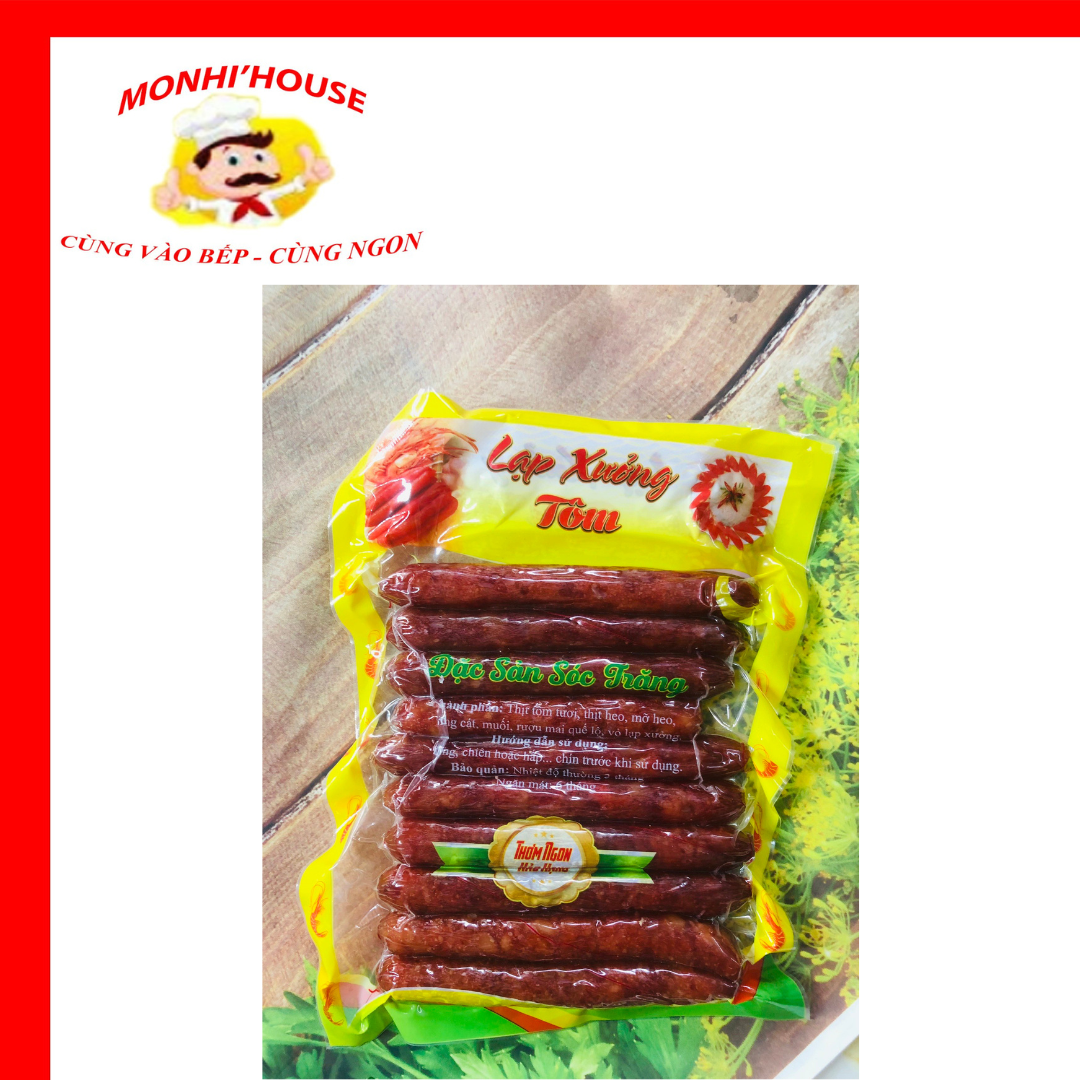 500g Lạp xưởng Tôm (Đặc sản Sóc Trăng)