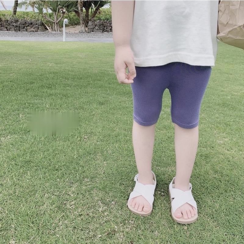 Quần legging lửng co giãn 4 chiều cho bé
