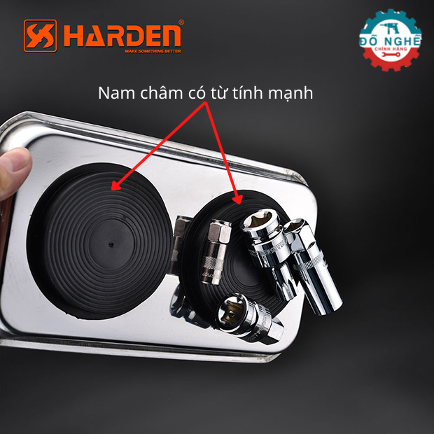 Khay nam châm đựng ốc bằng thép không gỉ