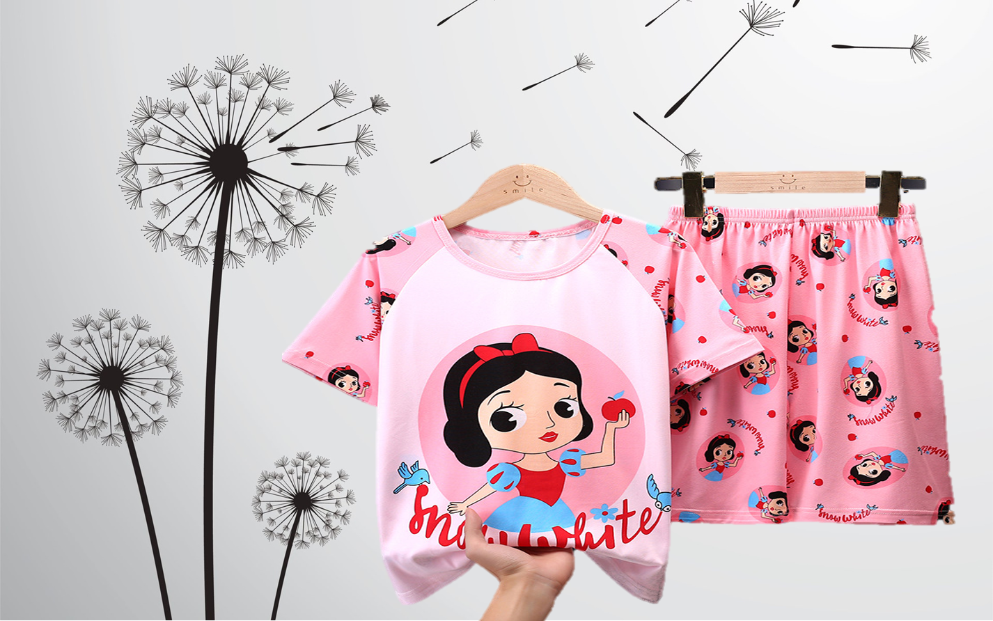 bộ tay phối thun thái mát lạnh trẻ em | size 8-34kg |