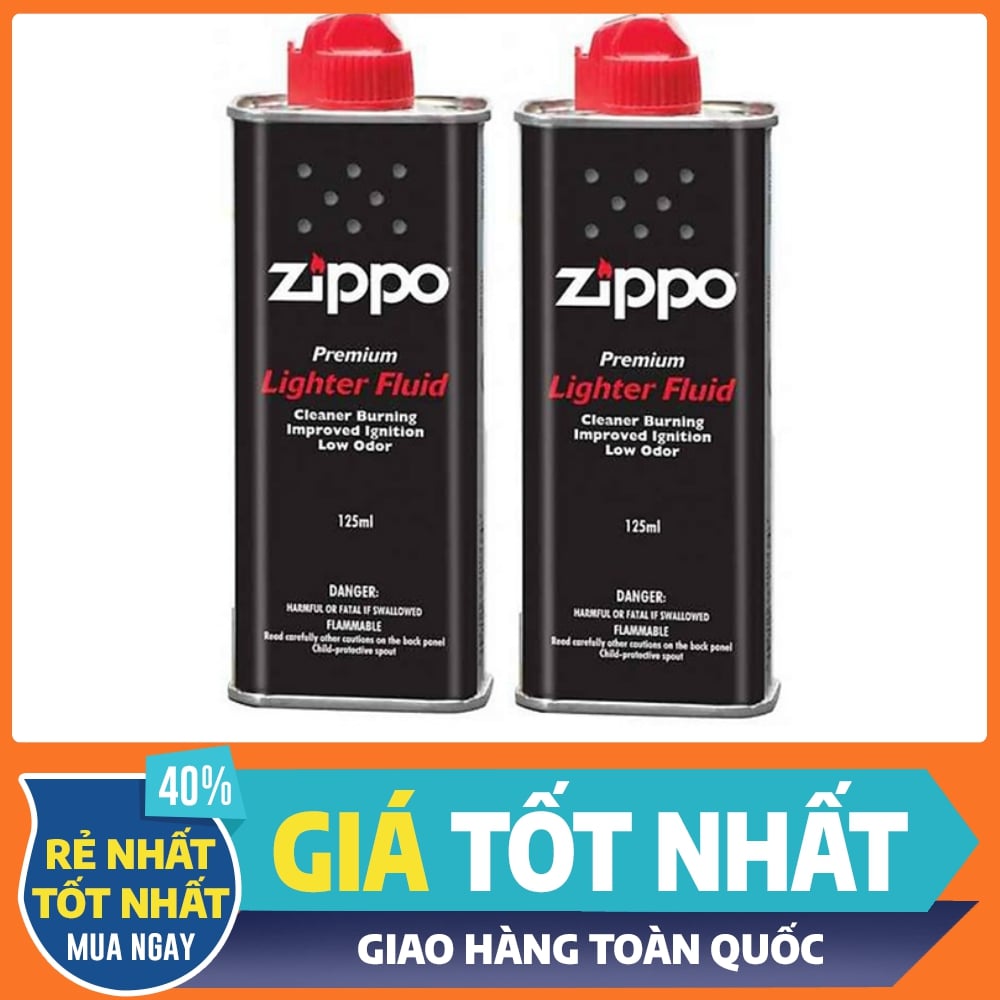 [HCM]Chai Xăng Zippo Chính Hãng Mỹ Dùng Cho Bật Lửa
