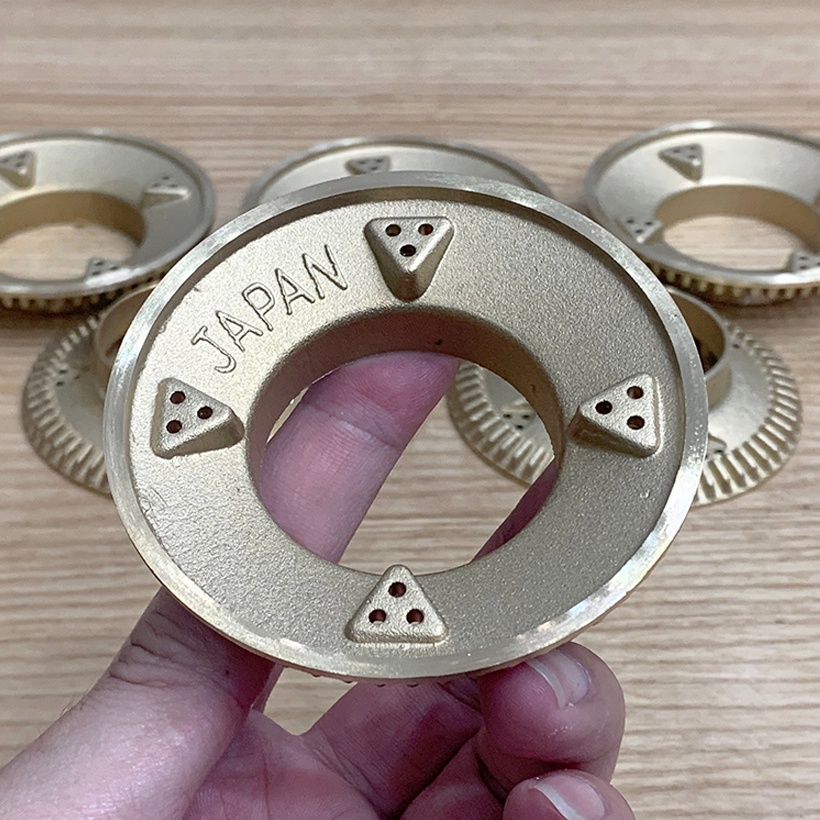 Lotus split gas stove top burner gas hob-KT 7,8 - 4,3 solid brass, new model thick super strong durable