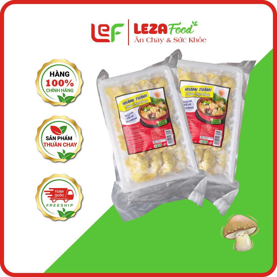 Hoành thánh nhân thịt chay âu lạc 270g