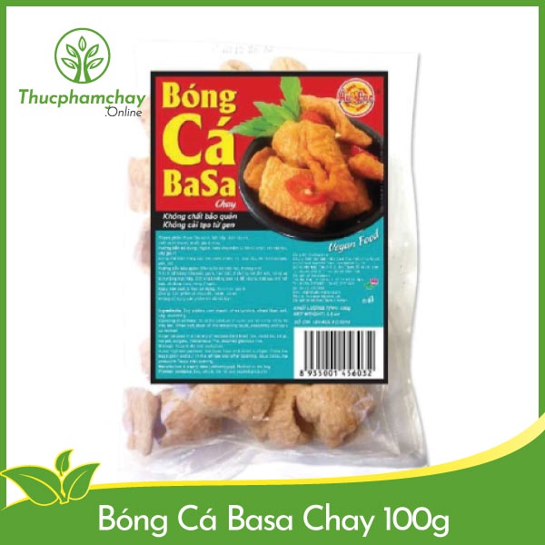 Bóng cá basa chay âu lạc 100g
