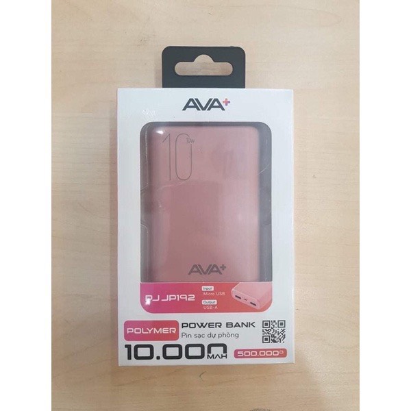 PIN SẠC DỰ PHÒNG AVA+ 10000mAh