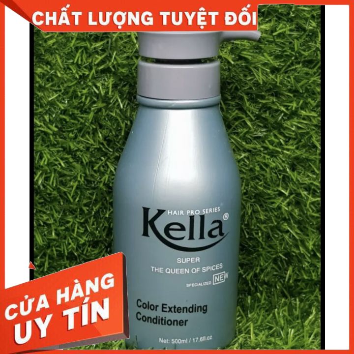 Dầu gội v&agrave; dầu xả Kella d&agrave;nh cho t&oacute;c m&agrave;u 500ml *2 giữ m&agrave;u t&oacute;c nhuộm gi&uacute;p cho m&aacute;i t&oacute;c lu&ocirc;n bền m&agrave;u chở n&ecirc;n