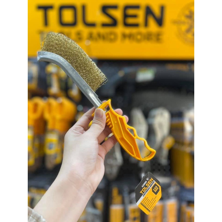 BÀN CHẢI SẮT 250MM TOLSEN 32060 -HÀNG CHÍNH HÃNG