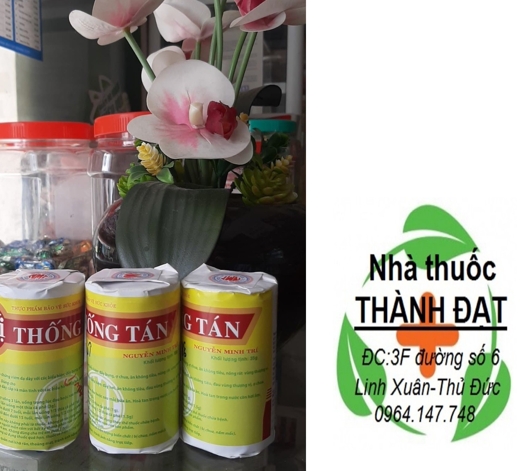 vị thống tán nguyễn minh trí lọ 35gr