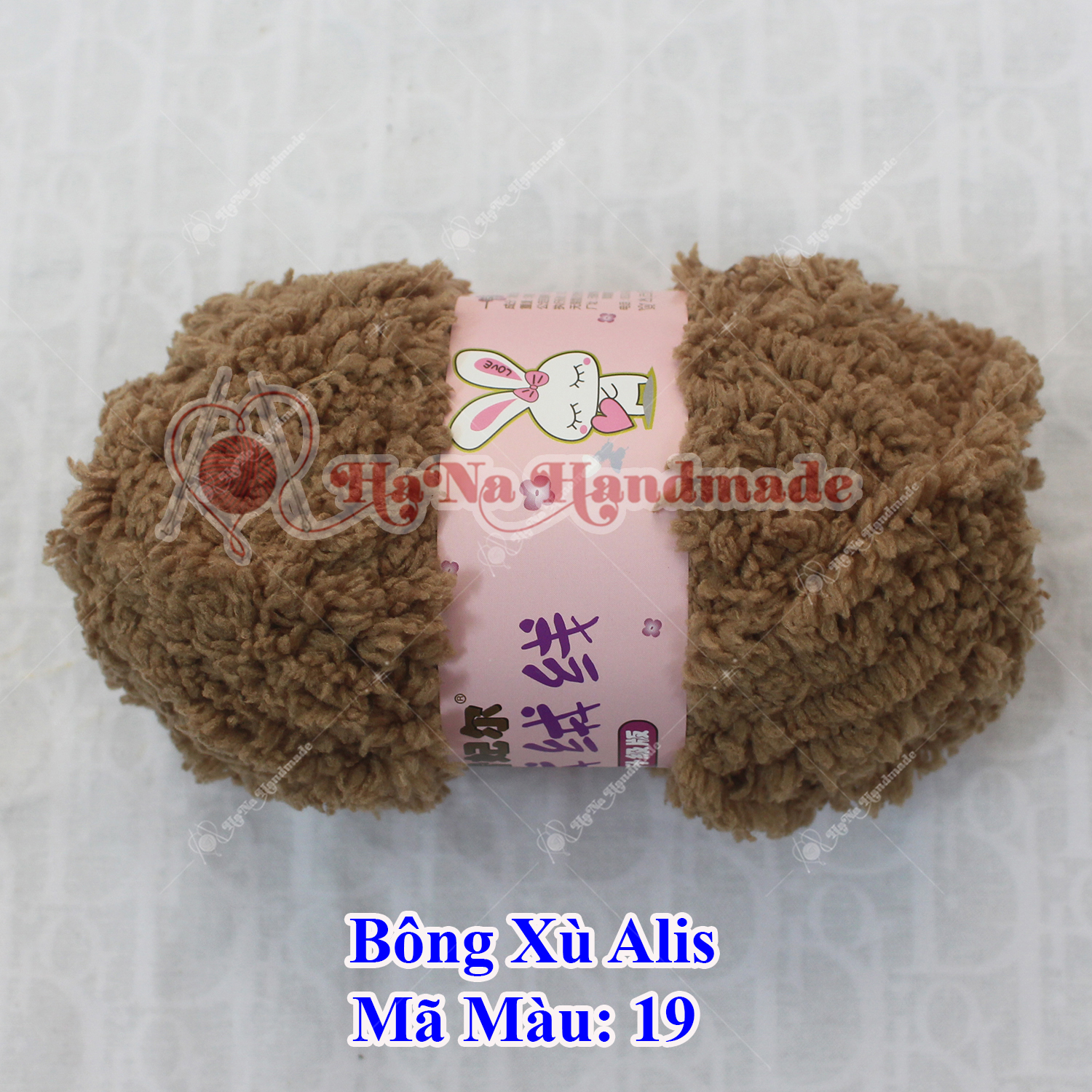 Bông Xù Alis - len bông xù 25k/cuộn/50gram