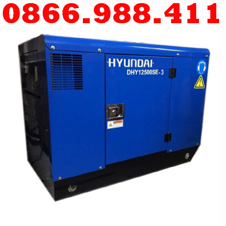 Máy phát điện chạy dầu hyundai 12.5kva-13.75kva dhy12500se 3 pha