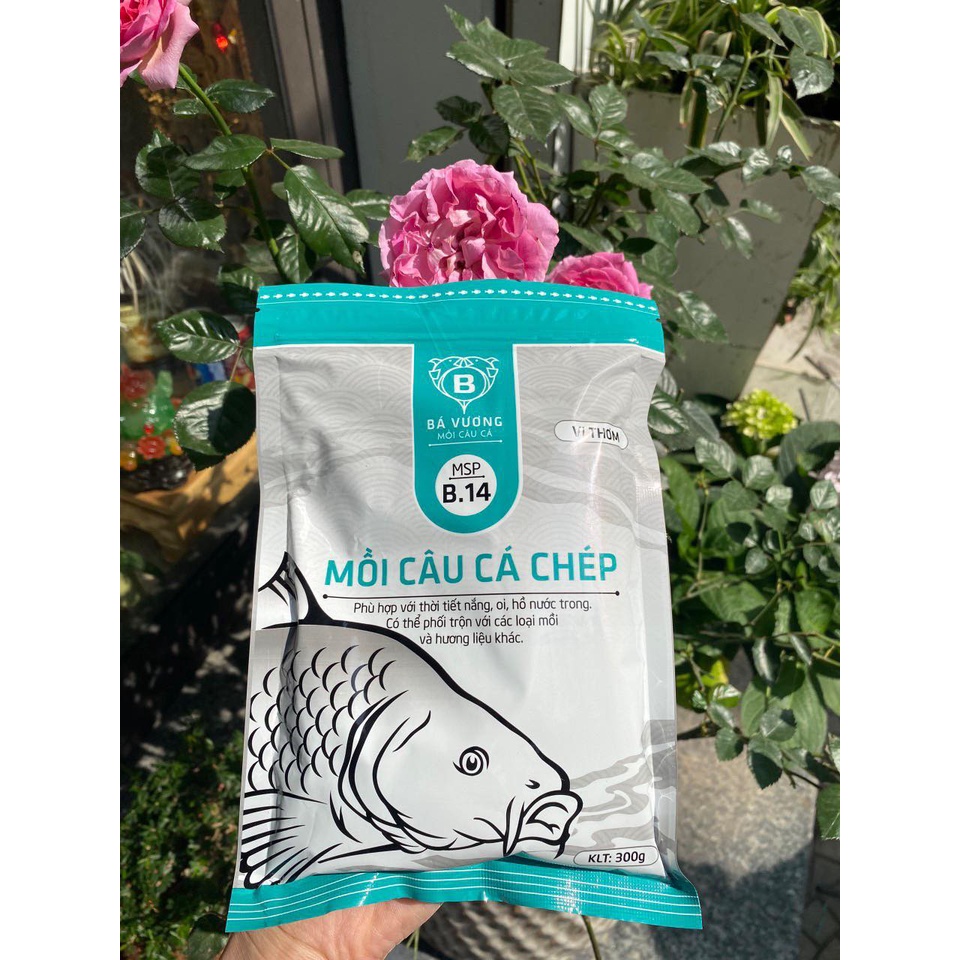 Mồi câu cá chép B14 (300gram) - Mồi câu Bá Vương