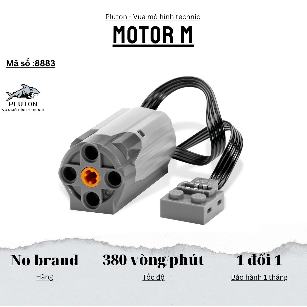 Motor đồ chơi cỡ m 8883 tương thích 9686-education-technic