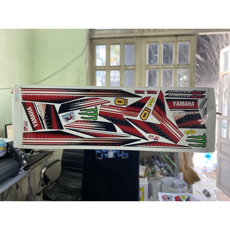 Tem rời jupiter MX đỏ đen