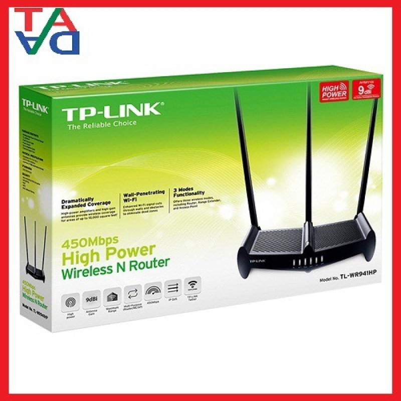 Bảng giá TP-Link TL-WR941HP - Bộ Phát Wifi Công Suất Cao 450Mbps - Hàng Phong Vũ