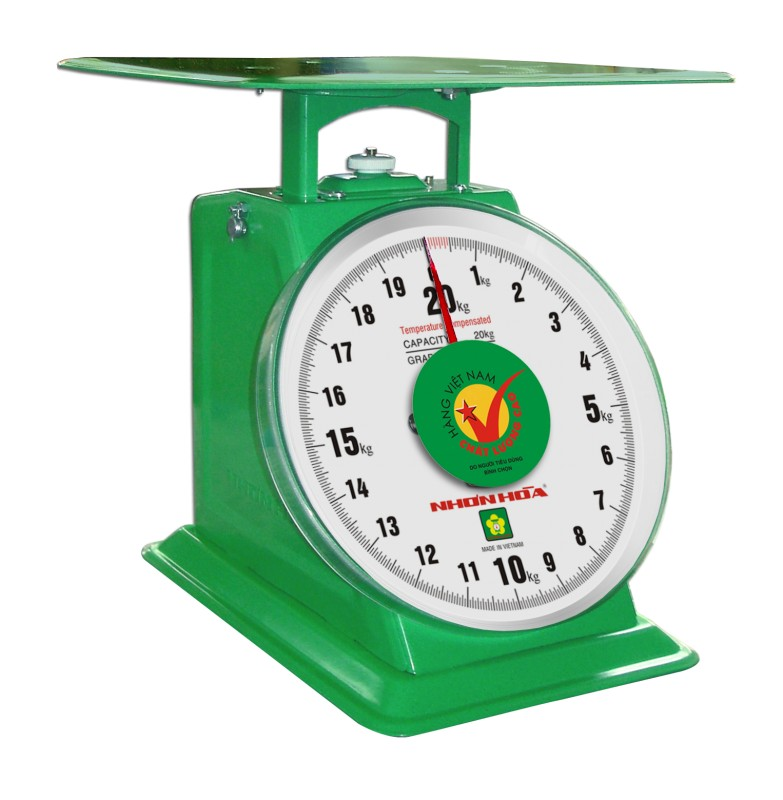 Cân Đồng Hồ Nhơn Hòa 1 kg - 2 kg - Bảo hành chính hãng- Hàng có sẫn