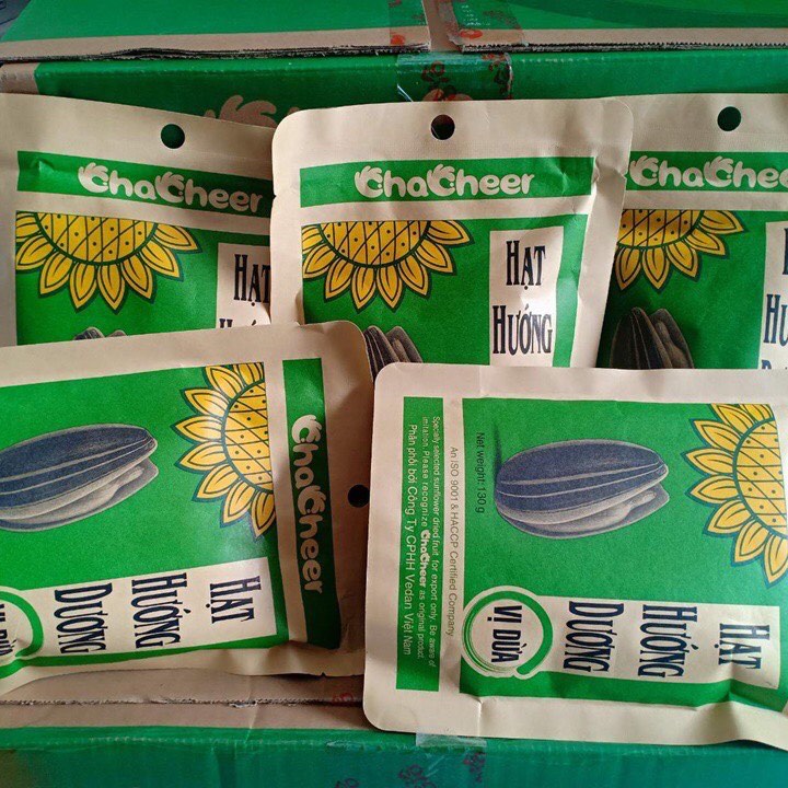 HẠT HƯỚNG DƯƠNG CHACHEER VỊ DỪA GÓI 40G